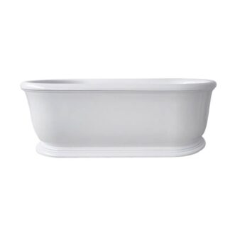 Turner Hastings Camden 180 x 85 TitanCast Bath - Gloss White