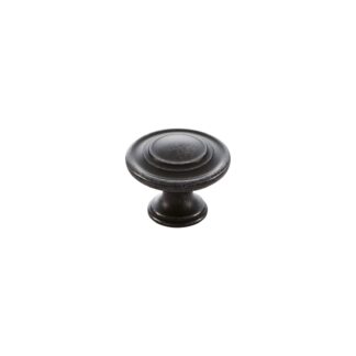 Momo Handles Florencia Concentric Knob 33mm Charcoal