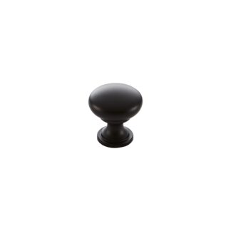 Momo Handles Florencia Plain Knob 29mm Matt Black