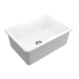 Turner Hastings Cuisine 68 x 48 Inset/Undermount Matte White Sink