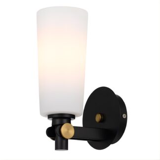 Telbix Delmar E27 Wall Light Black