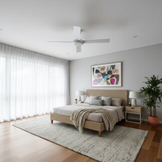 Fanco Eco Silent Pro 56'' (142cm) DC Ceiling Fan with LED Light White