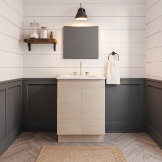 Timberline Florida Ensuite Floor Standing Vanity With Urban Ceramic Top
