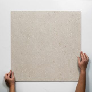 Frankie Vanilla Lappato Porcelain Tile 600 x 600mm