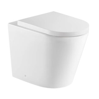 Turner Hastings Fino WhisperFlush Gloss White Floor Pan with Thick Seat