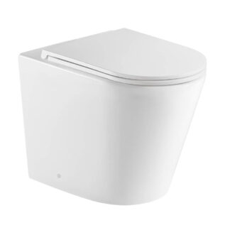 Turner Hastings Fino WhisperFlush Gloss White Floor Pan with Thin Seat