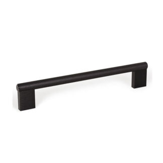 Momo Handles Graf Knurled D Handle Brushed Black
