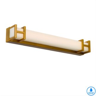 Telbix Gilson 40 Vanity Wall Light Antique Gold