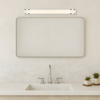 Telbix Gilson 60 Vanity Wall Light Chrome