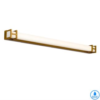 Telbix Gilson 80 Vanity Wall Light Antique Gold