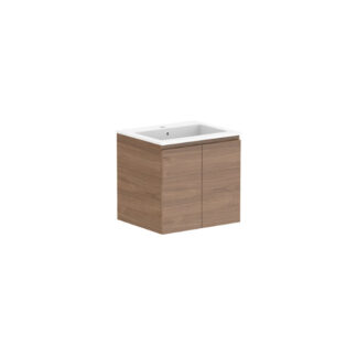 ADP Glacier Lite All Door Twin Vanity with Cast Marble Top