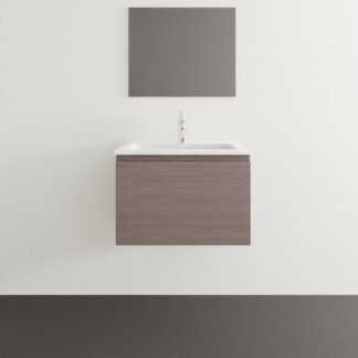 ADP Glacier Ensuite Pro All Drawer Slim Wall Hung Vanity with Cast Marble Top
