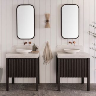 ADP Harper Floor Standing Vanity With Legs and Durasein Benchtop