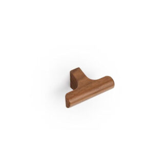 Momo Handles Hinoki T Knob 60mm Walnut