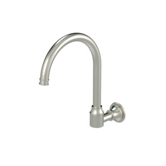 Meir Harrington Wall Mount Swivel Spout Brushed Nickel