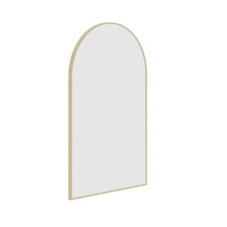 Thermogroup Arch Gold Framed Mirror
