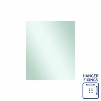Thermogroup Rectangle Polished Edge Mirror 900x750mm