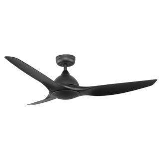 Fanco Horizon High Airflow 52" (132cm) DC Ceiling Fan with Wall Control - Black