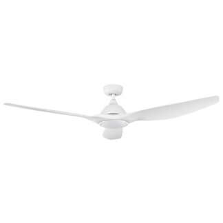 Fanco Horizon High Airflow 64" (162cm) DC Ceiling Fan with LED Light - White