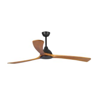Fanco Sanctuary 70'' (178cm) DC Ceiling Fan - Black and Teak