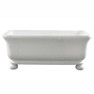 Turner Hastings Kirkham Ball 180 TitanCast Bath - Satin Silk