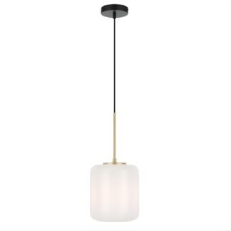 Telbix Korova Small Pendant Light E27 Opal