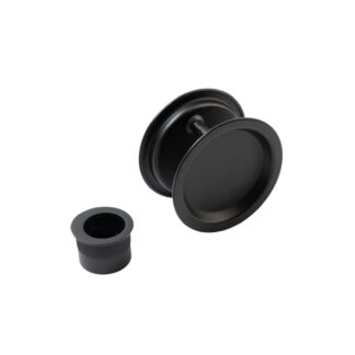 Lane Cavity Slider Passage Round Matte Black