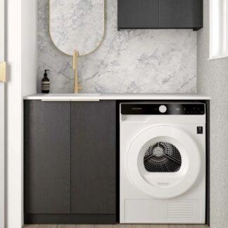 Otti Byron 1305mm Laundry Set A - Black Oak