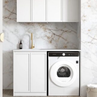 Otti Hampshire 1305mm Laundry Set B - White