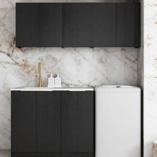Otti Byron 1715mm Laundry Set B - Black Oak