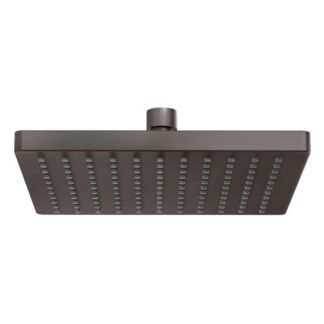 Phoenix Lexi Shower Rose Only 200mm Square - Gun Metal