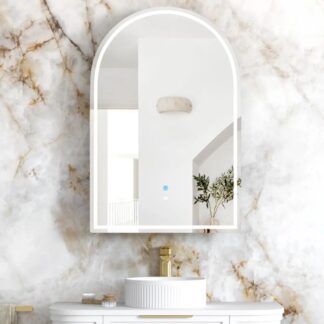 Otti Archie LED Shaving Cabinet Matte White