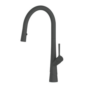 Greens Lustro II Pull-Down Sink Mixer Gun Metal