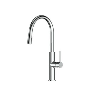 Greens Mika Pull Down Sink Mixer Chrome