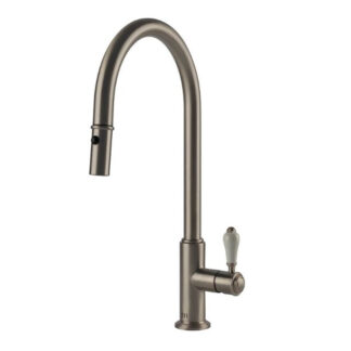 Turner Hastings Ludlow Pull Out Sink Mixer - Brushed Nickel