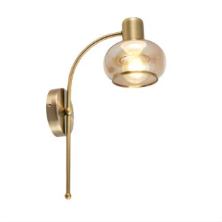 Telbix Marbell Wall Light E27 Brass