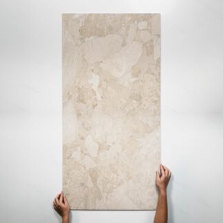 Roccia Beige External Porcelain Tile P4 600 x 1200mm