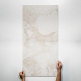 Roccia White External Porcelain Tile P4 600 x 1200mm