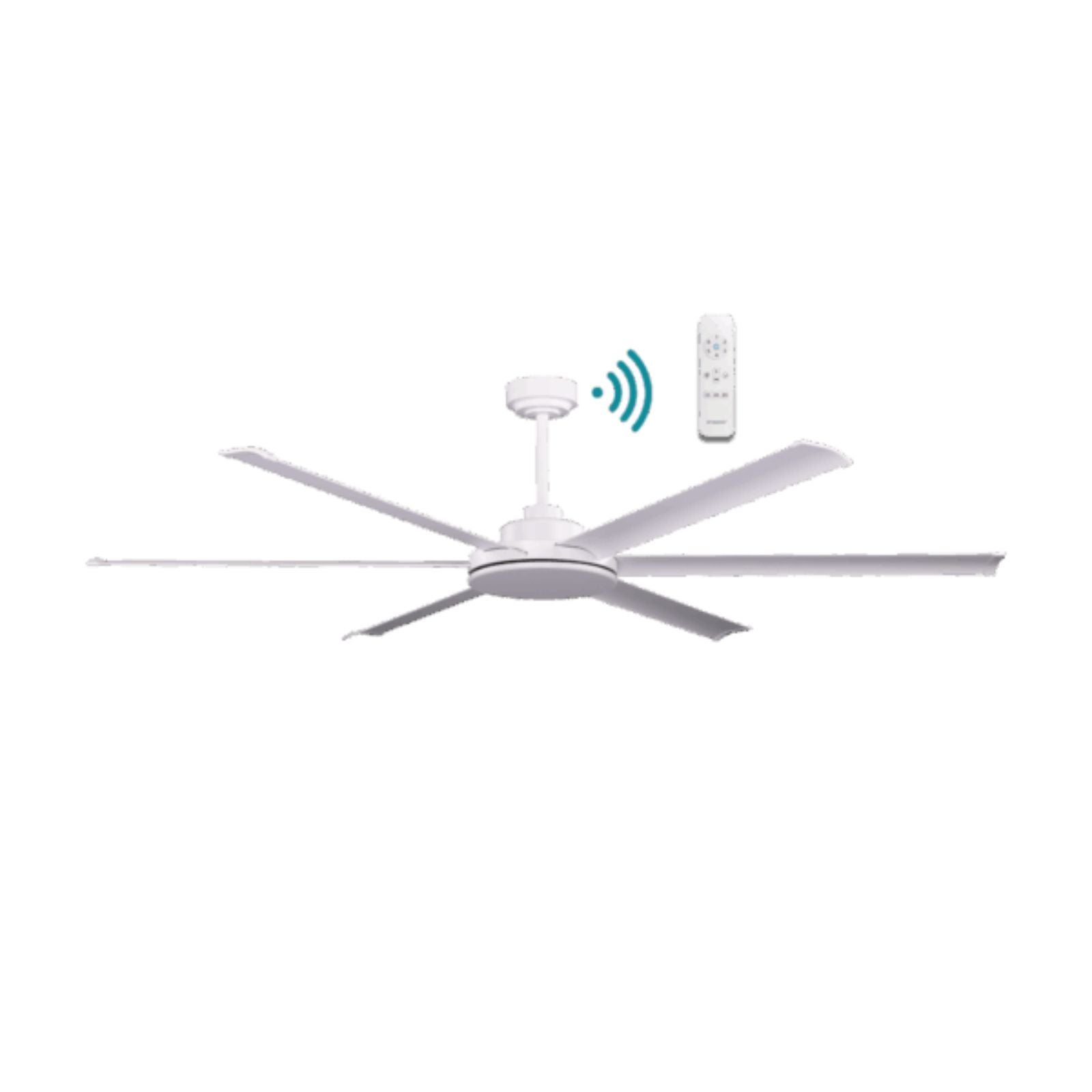 Martec Albatross II 1650mm DC Ceiling Fan Matte White