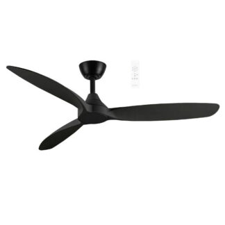 Martec Seaforth DC 1320mm Ceiling Fan Matt Black