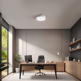 Martec Fantom DC 480mm Bladeless Ceiling Fan with LED Light White