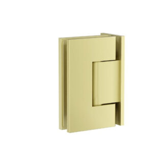 Meir Glass to Wall Shower Door Hinge Tiger Bronze