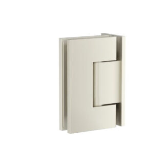 Meir Glass to Wall Shower Door Hinge Brushed Nickel