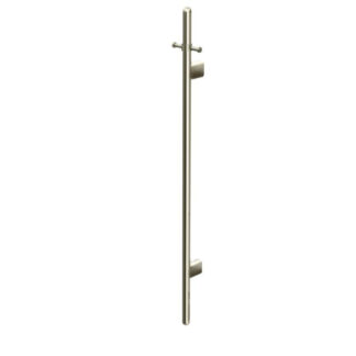 Meir Heated Vertical Towel Rail - Brushed Nickel