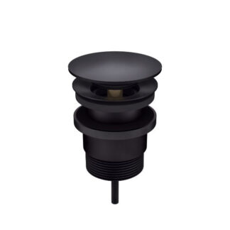 Meir Universal All-In-One Pop Up Waste - Basin & Bath Matte Black