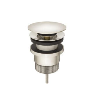 Meir Universal All-In-One Pop Up Waste - Basin & Bath Brushed Nickel