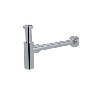 Meir Round Bottle Trap for 32mm Basin Waste Polished Chrome