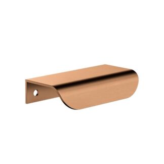 Meir Oppen Edge-Pull 75mm Cabinet Handle Lustre Bronze