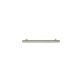 Meir Oppen Round Pull 200mm Cabinet Handle Knurled Brushed Nickel