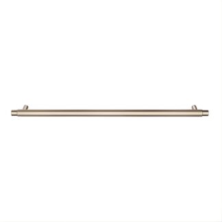 Meir Oppen Round Pull 328mm Cabinet Handle Knurled Champagne